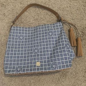 Anne Klein Hobo Purse Bag with Tassles